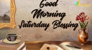 Good Morning Saturday Blessing and Prayer