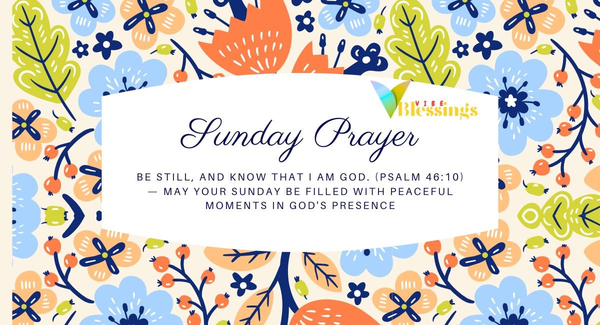 Happy Sunday Blessings to Spread Joy and Positivity