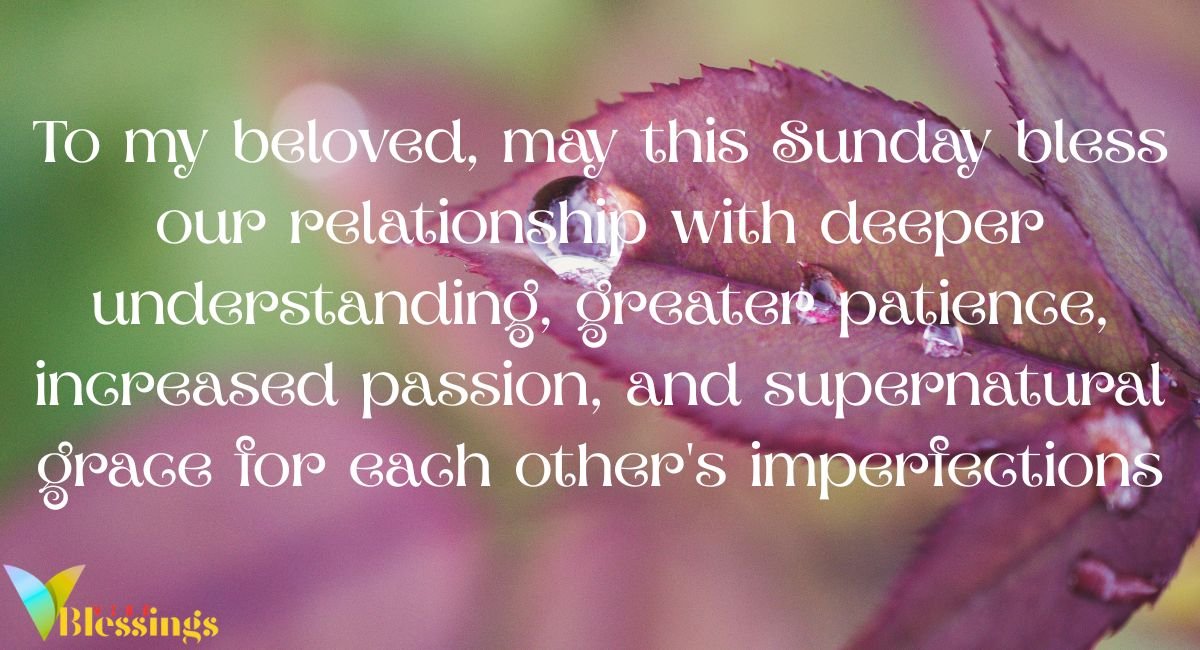 Inspirational Good Morning Sunday Blessings and Prayers