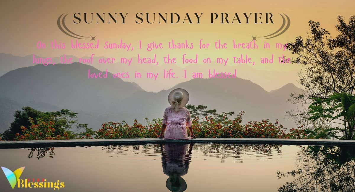 Thankful Sunday Blessings and Gratitude Prayers