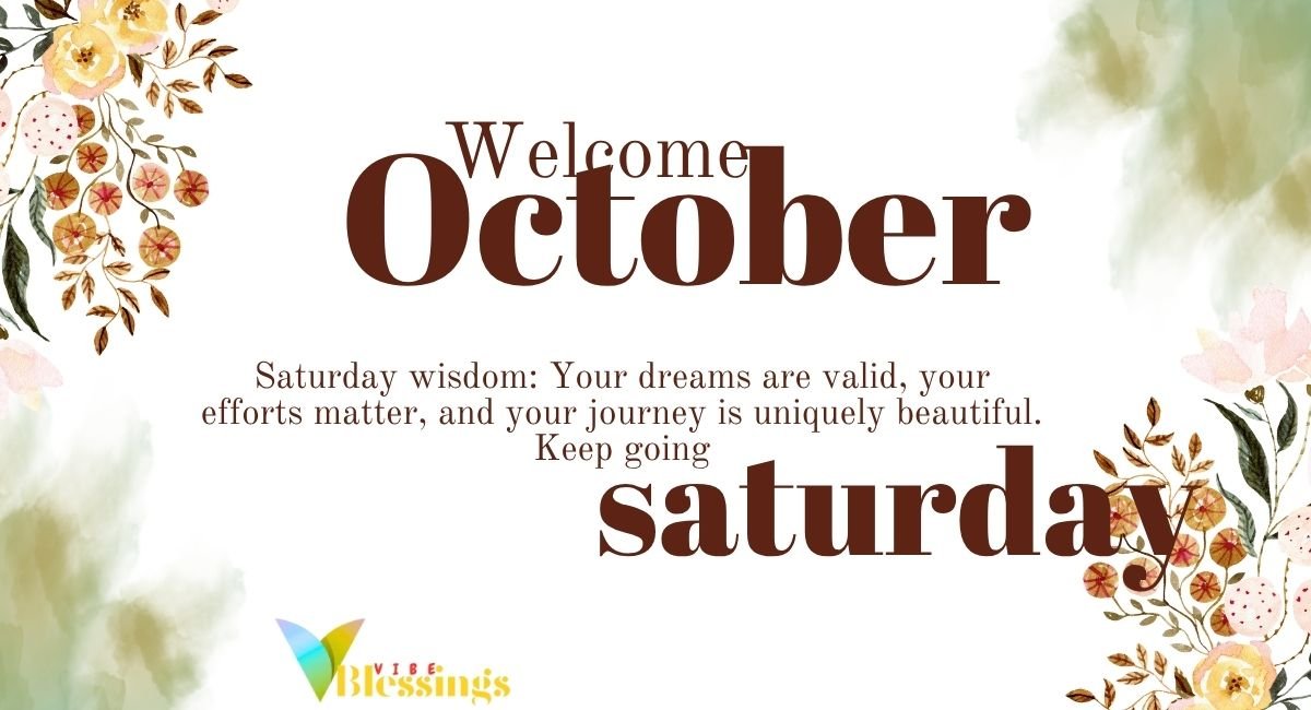 saturday blessings and prayer