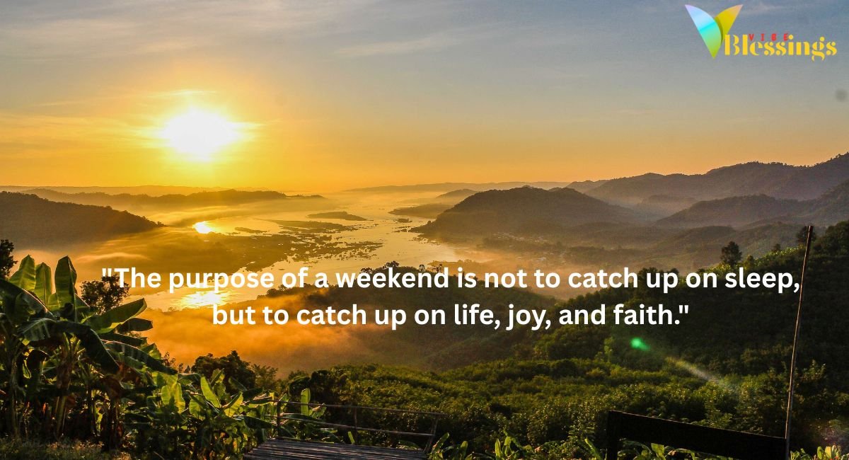 A Prayer for a Blessed Saturday Morning