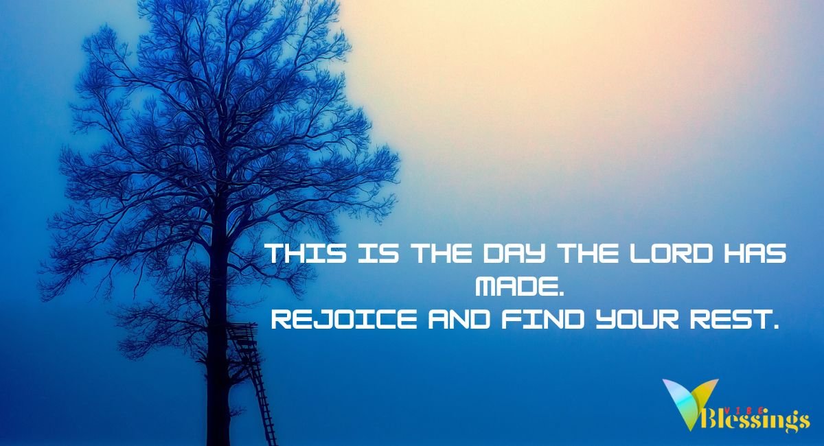 How to Make Your Saturday a Day of True Blessing