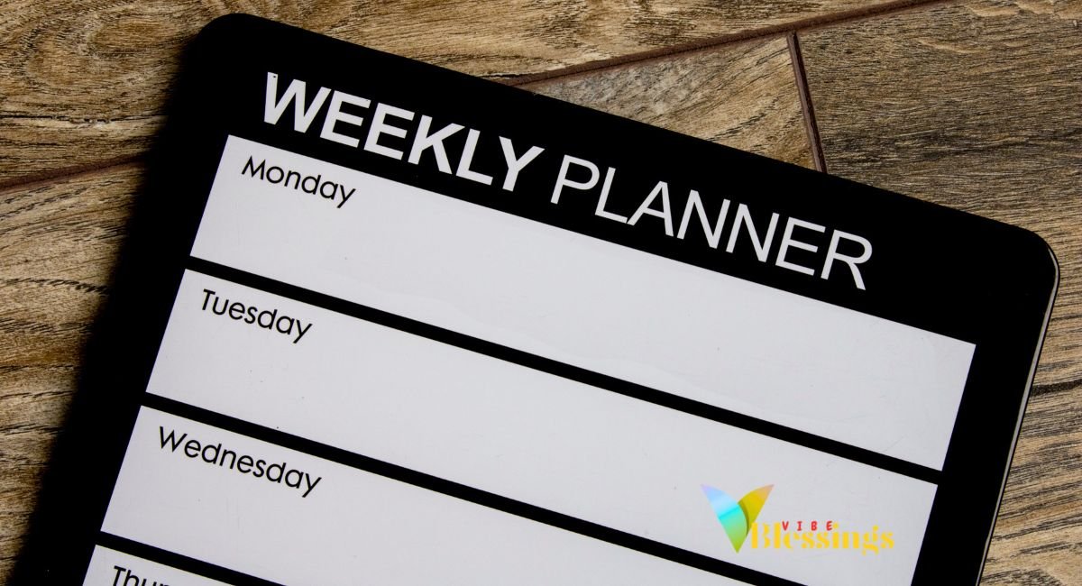Weekly Planning Tips & Blessings