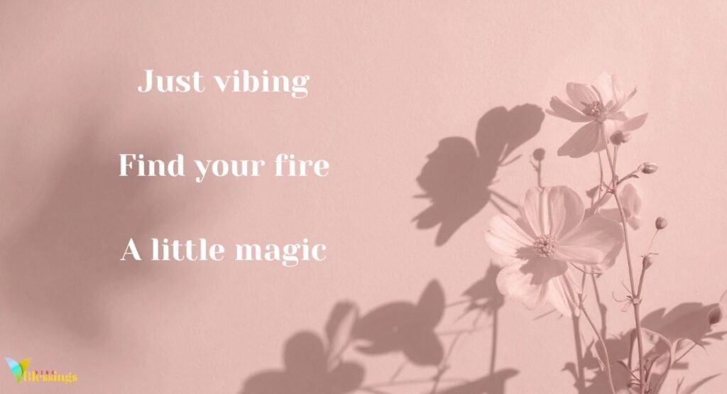 Short & Punchy Aesthetic Captions